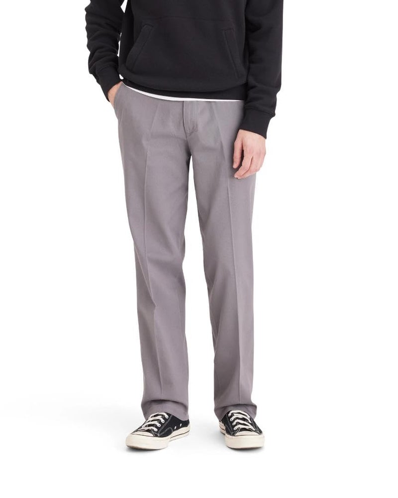 Dockers Men's Classic Fit Easy Khaki Pants (Regular and Big & Tall), Burma Grey, 33W x 30L - Image 1